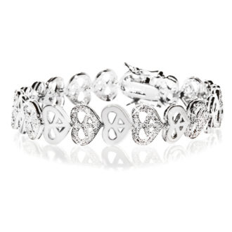 Heart Clasp Bracelet